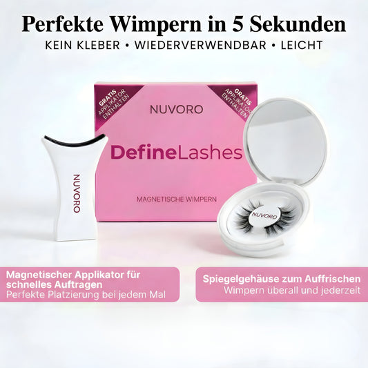 DefineLashes | Premium magnetische Wimpern