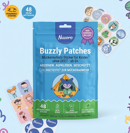 Buzzly Insektenschutz-Patches