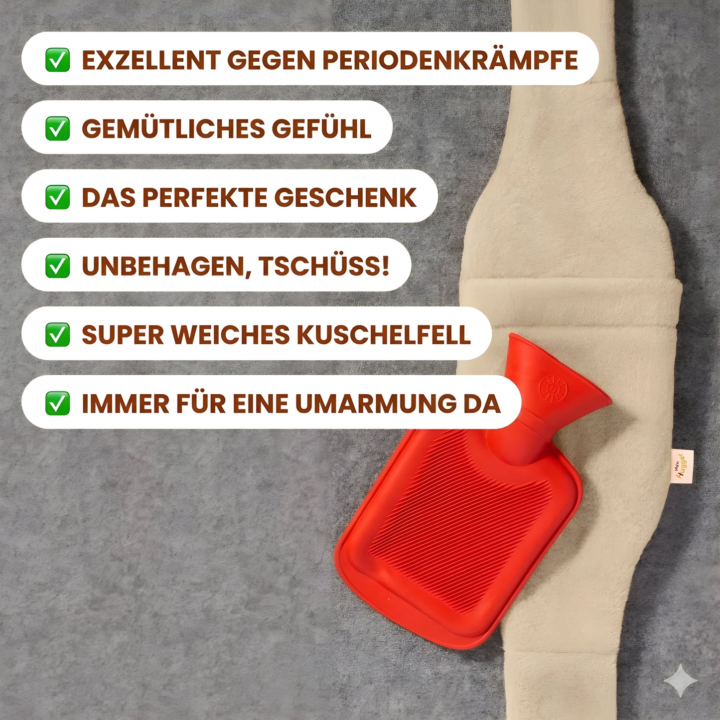 BellyHugger – Die tragbare Wärmeflasche